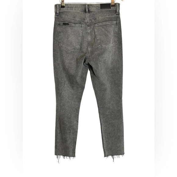 Pistola | Cara Misguided Jeans Button Fly Distressed Raw Cut Hem High Rise EUC - Picture 6 of 11